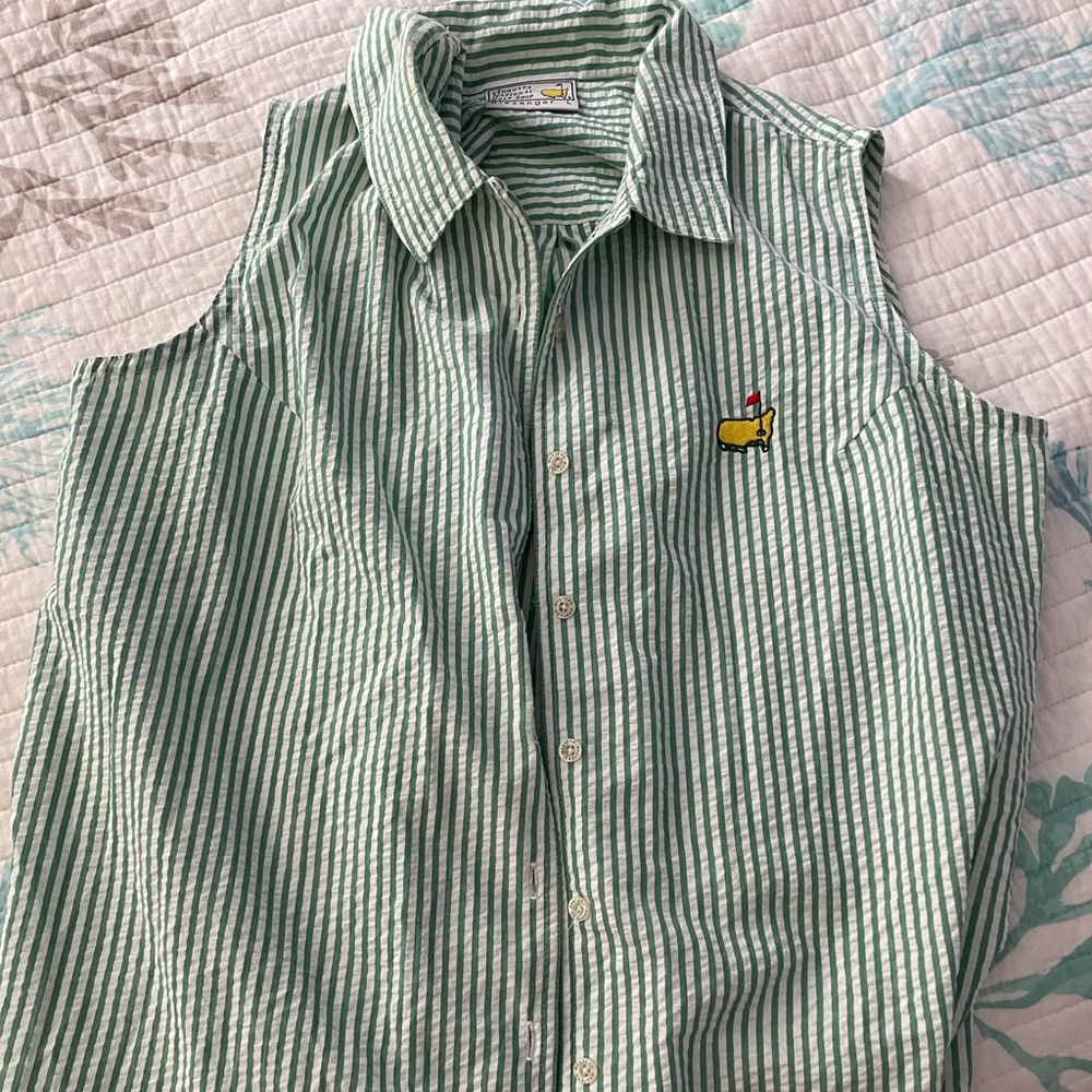 Authentic Master’s Women’s Seersucker Top